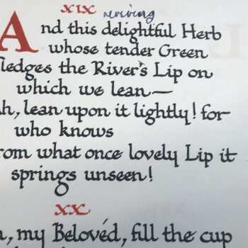Marginal Activity: Two Rubaiyat Readers 2
